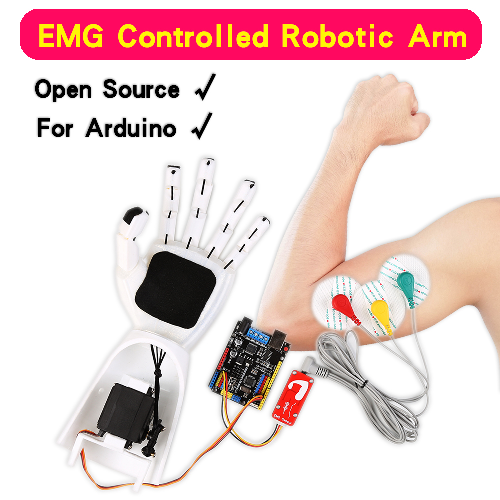 Science Robot - Capteur EMG bras robotique capteur de
