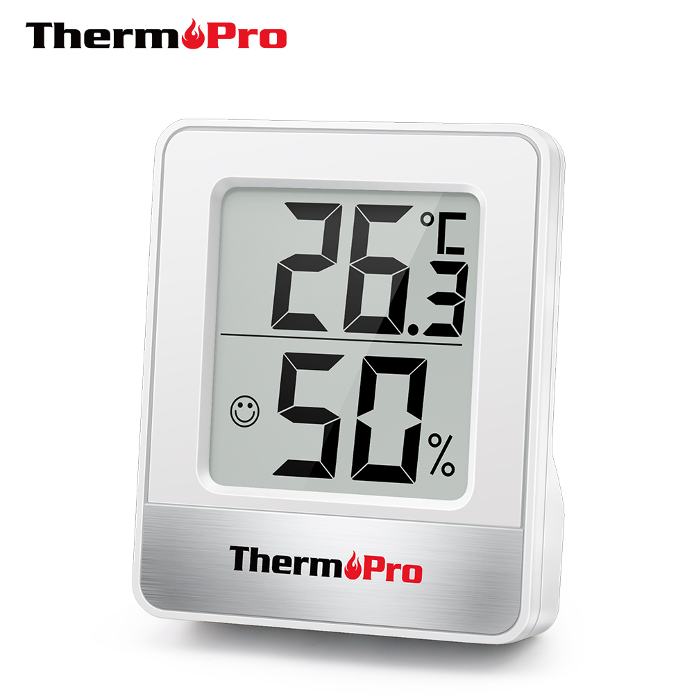 Weather Station Indoor - ThermoPro TP49 Mini Station météo thermomètre