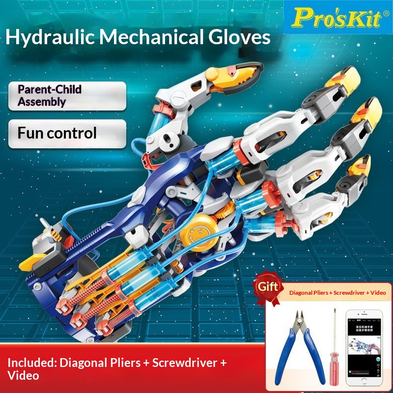 Science Hobbyist - Kit de construction d'assemblage mécanique d'bras