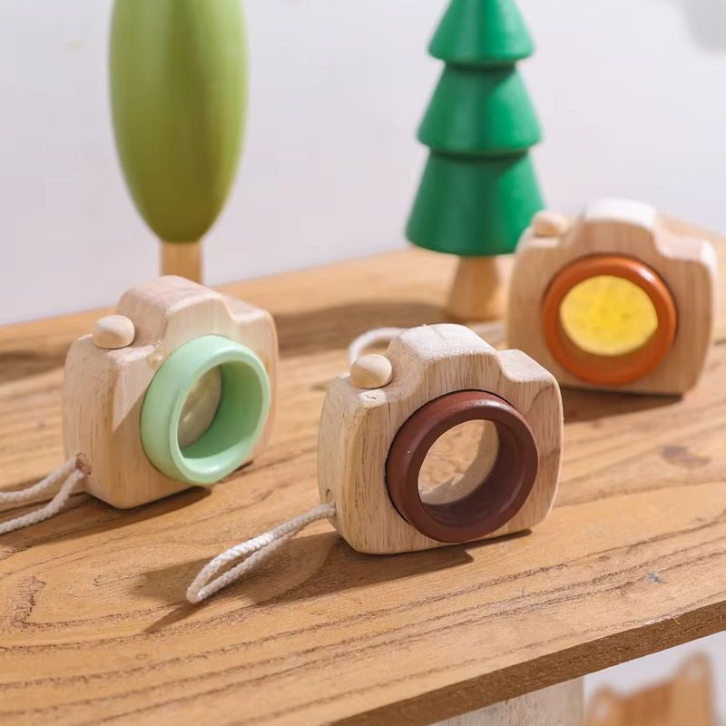 Science Toys - Loupe en bois en forme de