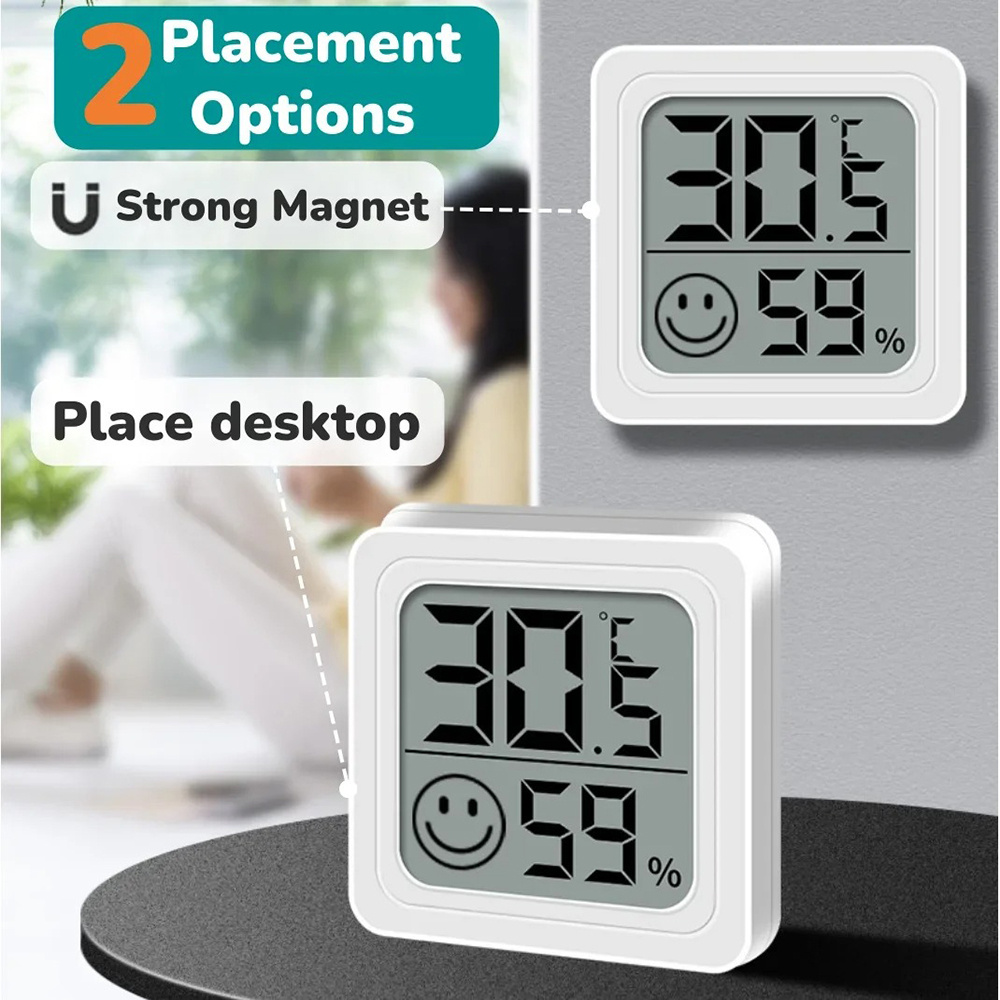 Thermomètre numérique LCD Port - Weather Station Indoor avis et prix