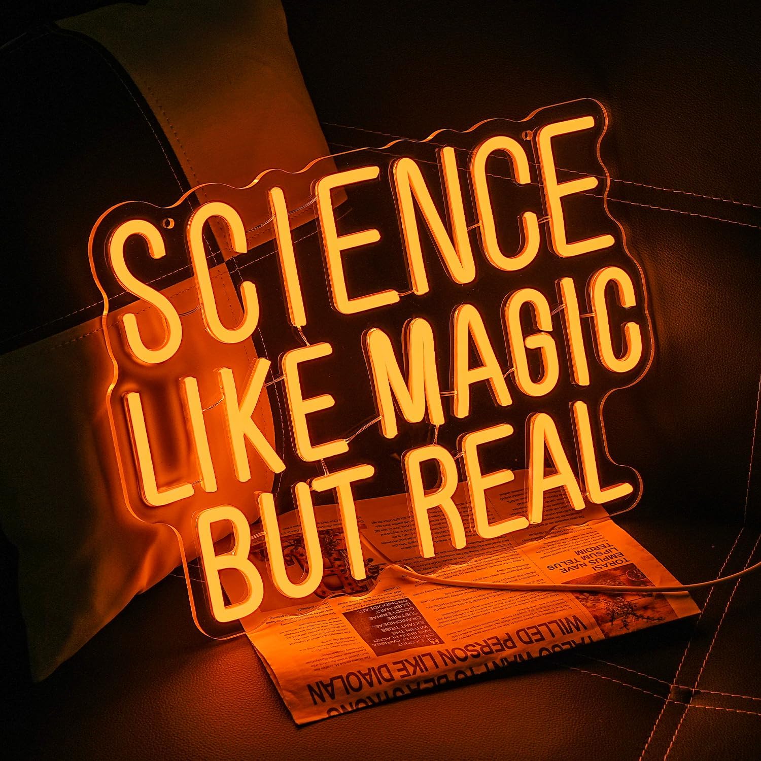 Lumière murale LED USB en néon - Science Hobbyist avis et prix