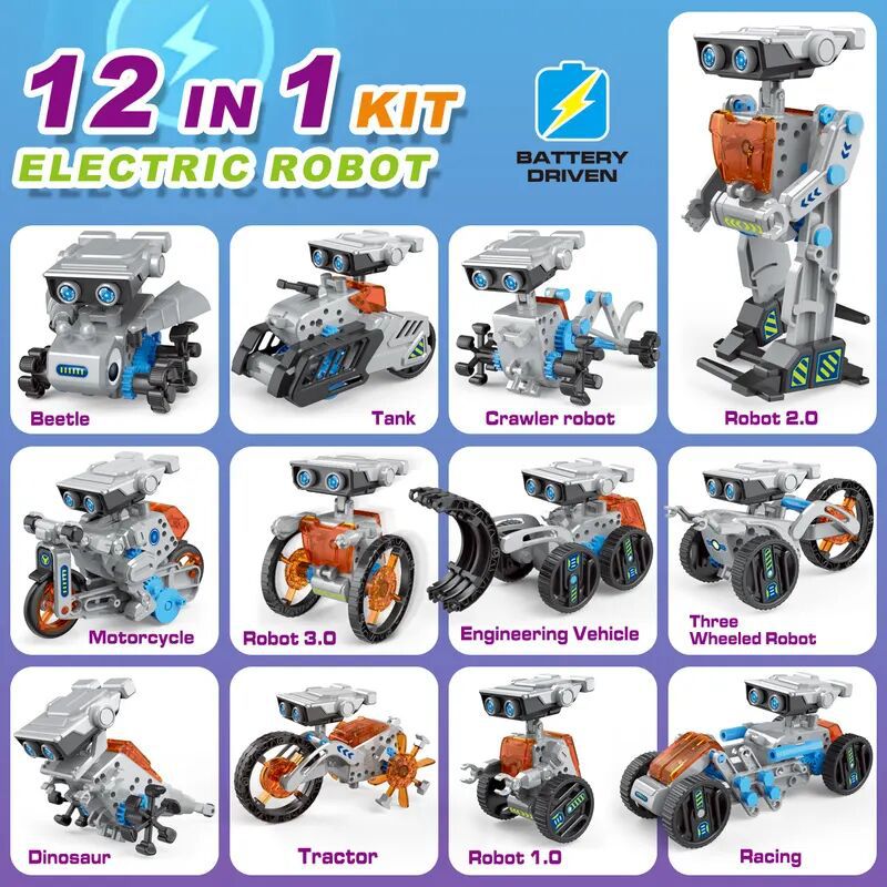 Robot solaire 12 en 1, expérie - Science Robot avis et prix