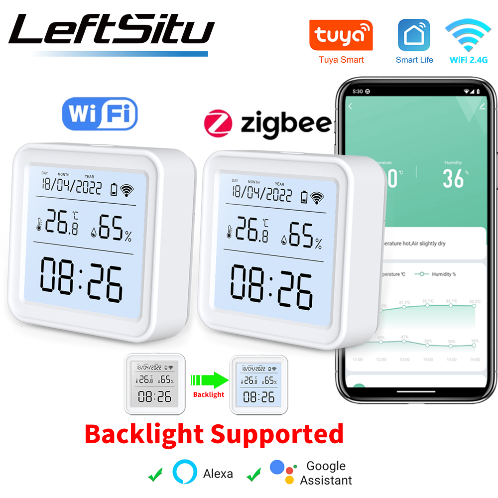 Tuya Zigbee WiFi capteur de te - Weather Station Indoor avis et prix