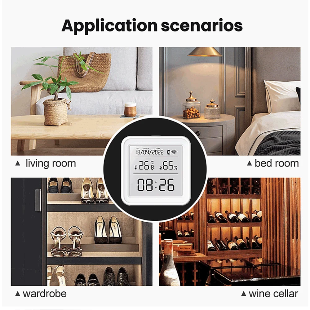 Tuya Zigbee WiFi capteur de te - Weather Station Indoor avis et prix