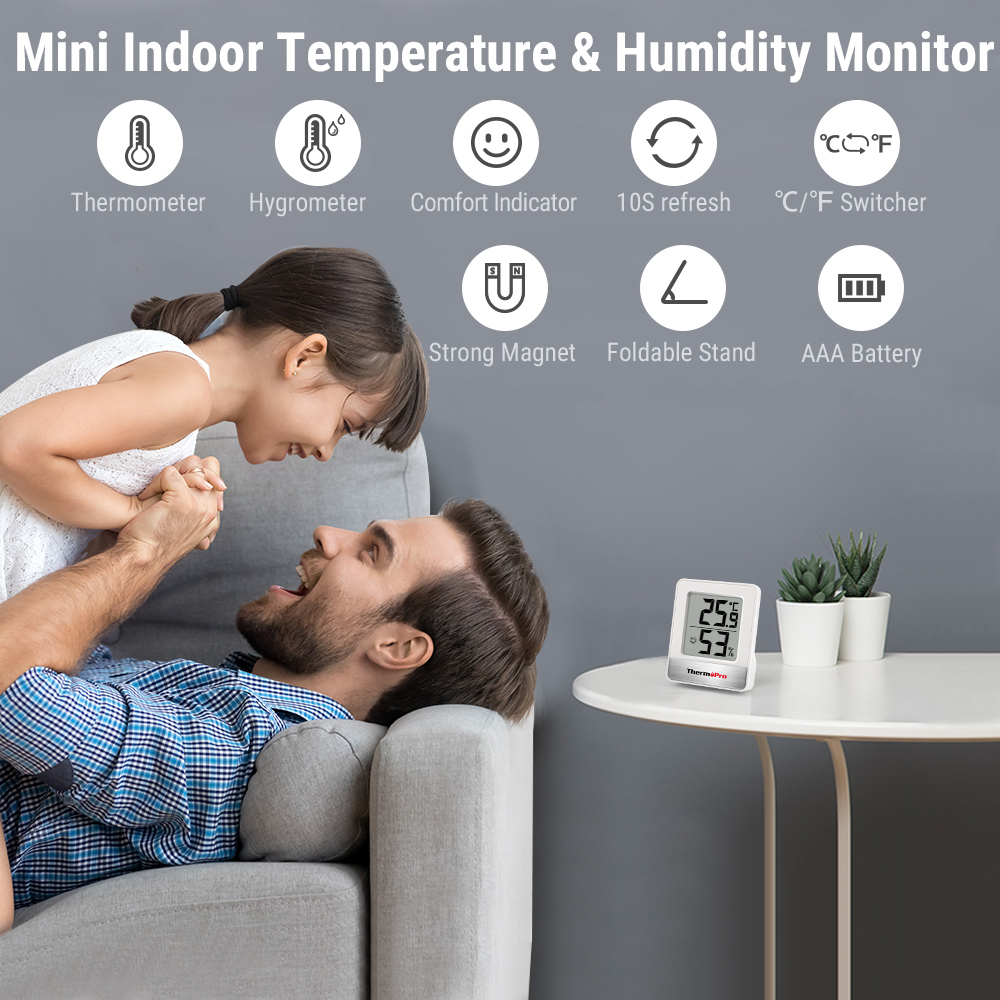 ThermoPro TP49 Mini Station mé - Weather Station Indoor avis et prix