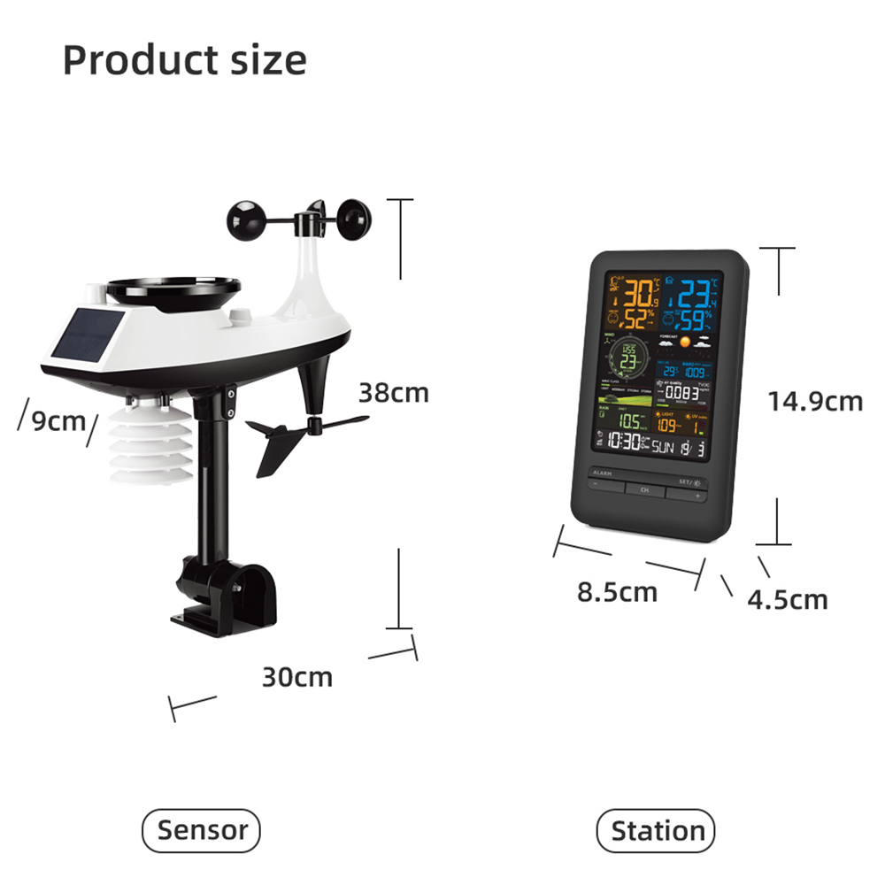 Capteur de Station météo FJ339 - Weather Station Indoor avis et prix