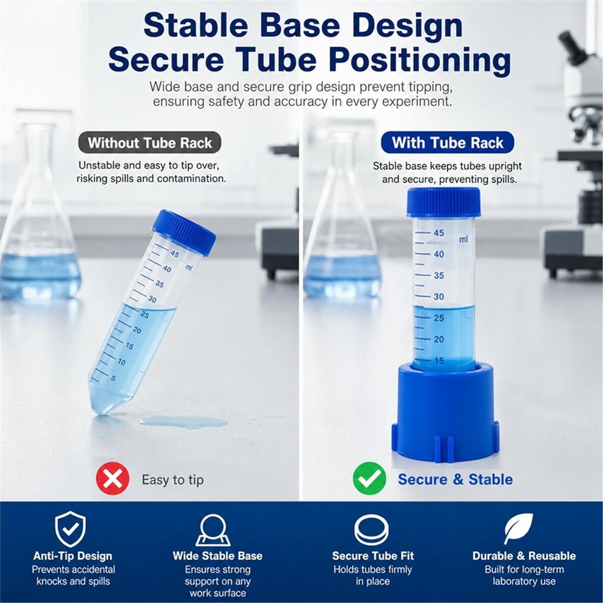 Support pour tubes centrifuges - Hobby Science Lab avis et prix