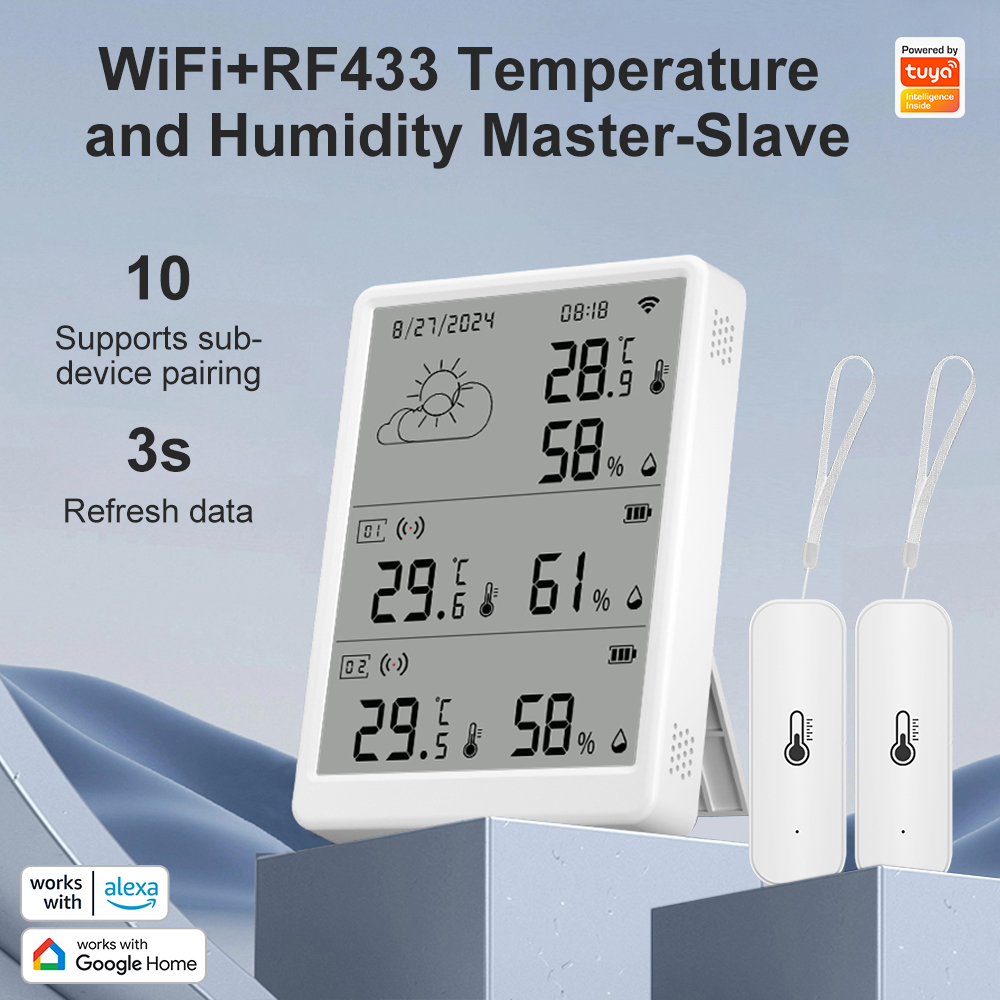 SMATRUL Tuya WiFi capteur de t - Weather Station Indoor avis et prix