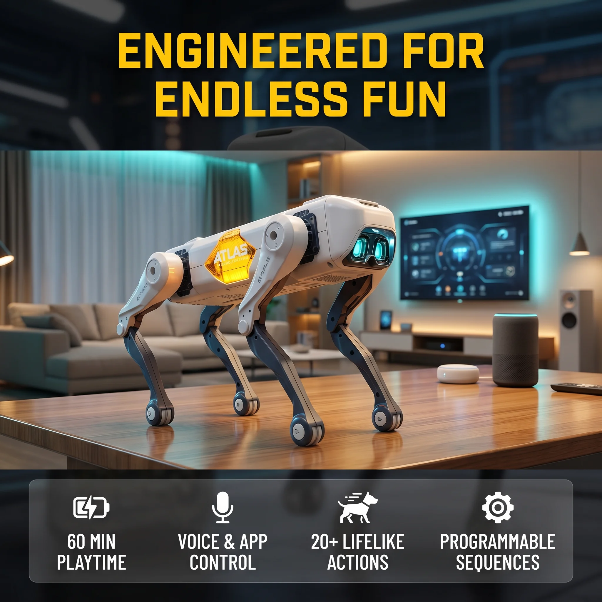 Robot chien intelligent IA, co - Science Robot avis et prix